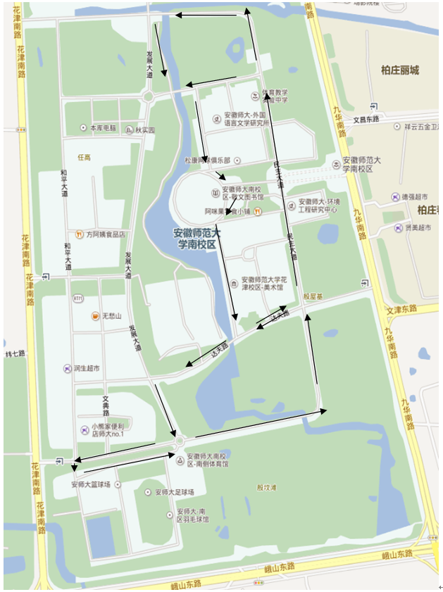 安徽师范大学地理位置图片